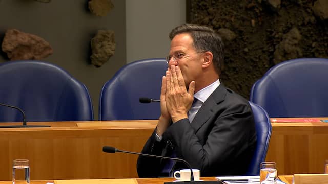 Mark Rutte voor de allerlaatste keer in de Tweede Kamer