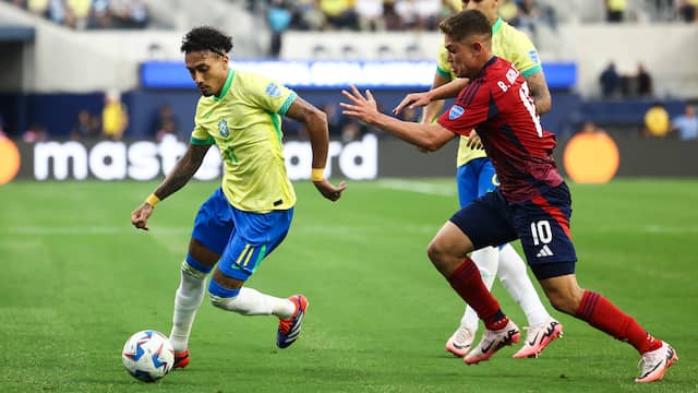 Samenvatting: Brazilië stelt teleur tegen Costa Rica (0-0)