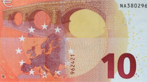 Kein extra Cent für Karte auf Milliarden Euroscheinen