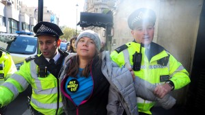 Greta Thunberg bei Protestaktion in London festgenommen