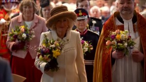 Camilla vertritt König Charles III. bei Gottesdienst