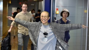 Witwe des Friedensnobelpreisträgers Liu Xiaobo in Berlin eingetroffen