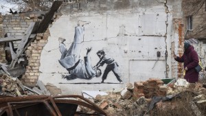 Banksys David hat Putin schon besiegt