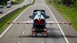 Eurofighter auf der A9