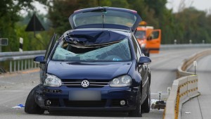 Verdächtiger nach Gullideckel-Wurf auf Autobahn A7 in Untersuchungshaft