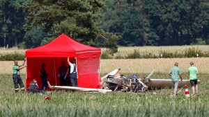 Zwei Tote bei Absturz von Kleinflugzeug in Franken