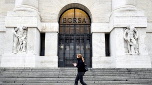 Nach Mailands Aktienparty kehrt mehr Vorsicht ein