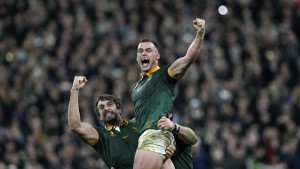Südafrika ist Rugby-Rekordweltmeister