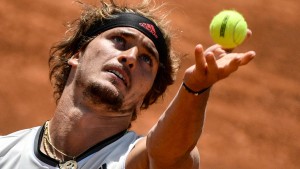 Zverev nach gutem Start im Achtelfinale von Rom