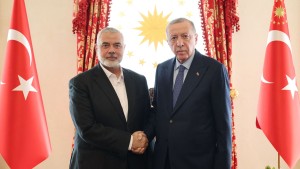 Erdogan empfängt Hamas-Chef in Istanbul