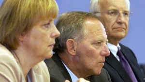 Stoiber drängte Schäuble offenbar zum Sturz Merkels