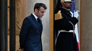 Macron kommt zur Aussprache ins Kanzleramt