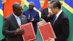 Die Salomonen haben wieder eine Pro-China-Regierung