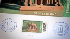 Deutsche Post startet Kryptobriefmarke