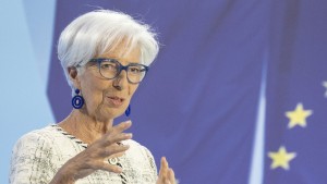 Lagarde: Zinsen sinken erst, wenn die Inflation auf zwei Prozent gefallen ist