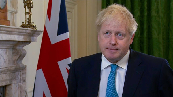 Der britische Premierminister Boris Johnson gibt eine Erklärung zum Brexit und den Verhandlungen mit der EU ab.