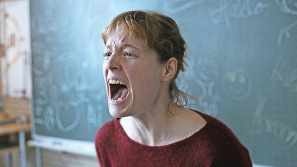Sie schreit nicht, sie singt: Leonie Benesch in „Das Lehrerzimmer“.