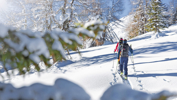 Alles Schnee, was glänzt: Der Aufstieg zur Gagenhöhe