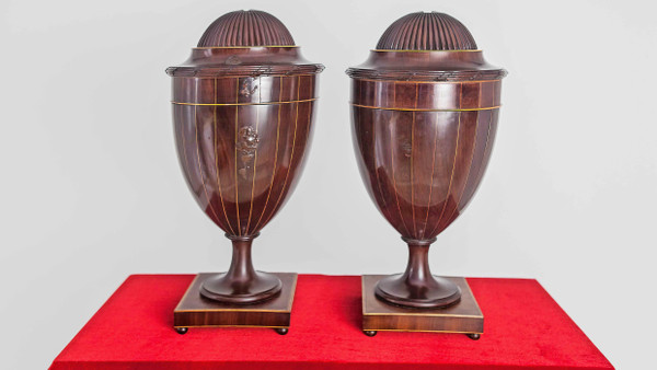 Zeitzeugnis: Diese Urnen wurden wahrscheinlich bei der Wahl des Landtags verwendet.