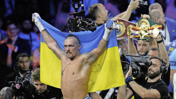 „Ruhm auf die Fahne unseres Landes bringen“: Boxer Oleksandr Usyk