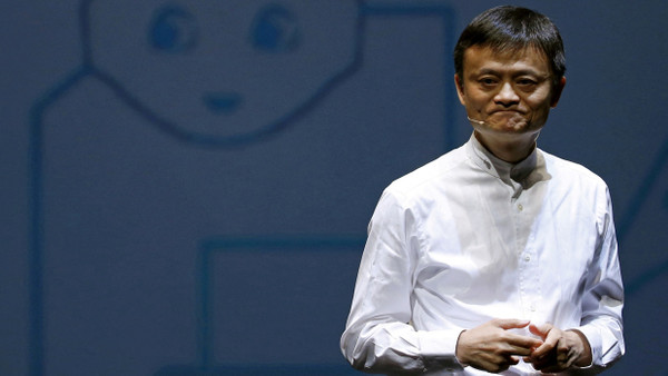 Jack Ma während einer Presseveranstaltung im Jahr 2015