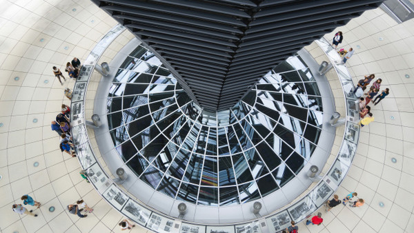 Blick ins Reichstagsgebäude: WIe viel staatliche Regulierung wollen die Deutschen?