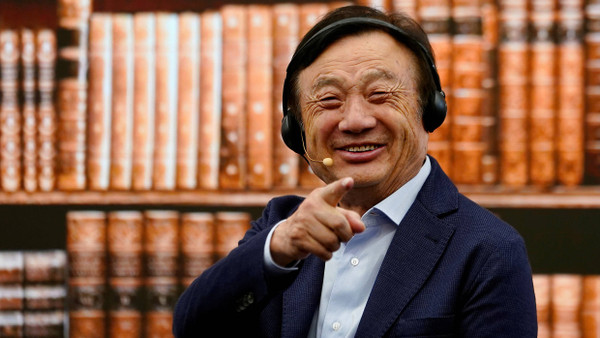 Wie viel Huawei-Gründer Ren Zhengfei nach Verkündung der Quartalszahlen wohl noch zu lachen haben wird?