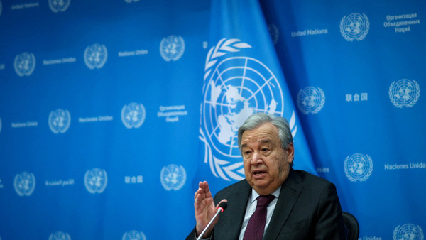 UN-Generalsekretär Antonio Guterres