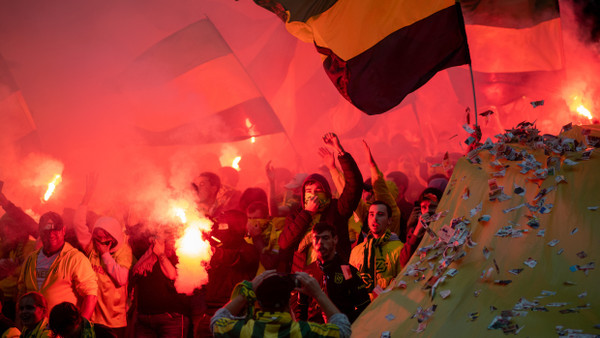 In Frankreich durchaus berüchtigt: die Anhänger des FC Nantes