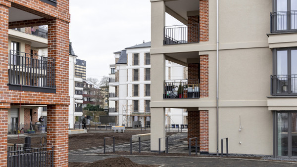 Das neue Quartier zwischen der ­Frankfurter Straße und der Victoriastraße ist fast fertig. Es soll zur „grünen Hölle“ werden, in der sich die Bewohner wohlfühlen.