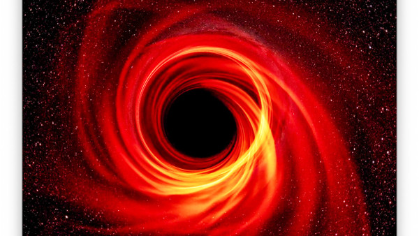 Was hat das mit Geschlechtervielfalt zu tun? Nichts – das dürften auch die Frankfurter Astrophysiker so sehen, von denen diese Darstellung des Schwarzen Lochs im Zentrum der Milchstraße stammt.