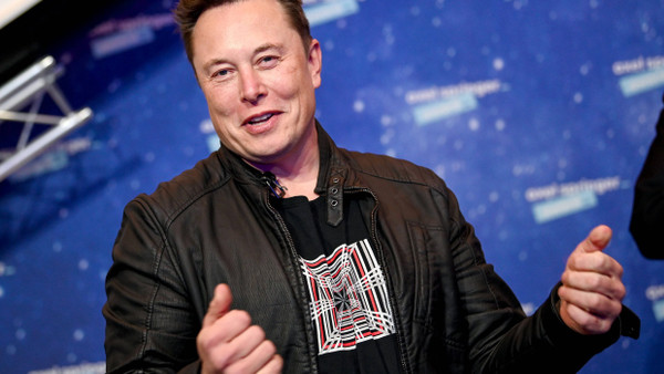 Elon Musk nimmt vergangenen Dezember an einer Veranstaltung in Berlin teil.