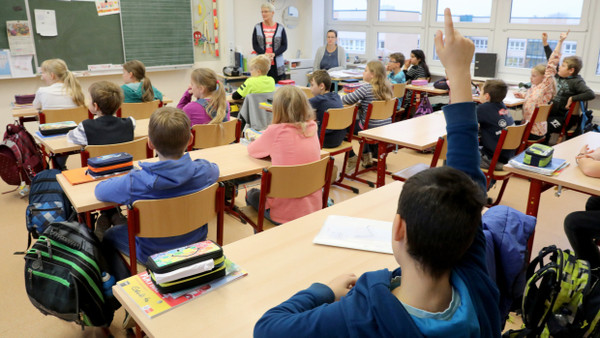 Für das Leben lernen: Grundschulklasse in Rostock