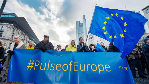 Brachte Tausende auf die Straße: Die Pro-Europa-Bewegung „Pulse of Europe“.