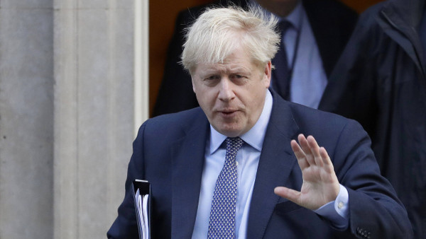 Versucht es mit Drohungen: der britische Premierminister Boris Johnson