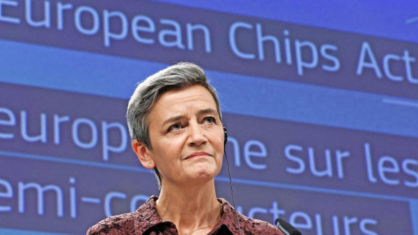 Die EU-Wettbewerbskommissarin Margrethe Vestager