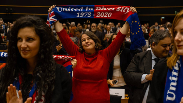 Verträumter Blick zum Abschied in Brüssel: „Vereint in der Diversität“