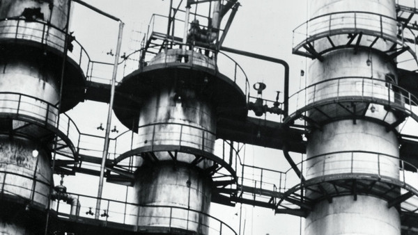 Öl als Wachstumstreiber: Raffinerie im sowjetischen Novolipetsk (heute Belarus) im Jahr 1976