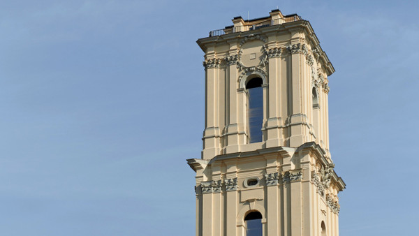 Trumm deutscher Tradition: der wiederaufgebaute Garnisonkirchturm