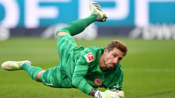 Nicht in Bestform: Kevin Trapp im Eintracht-Tor