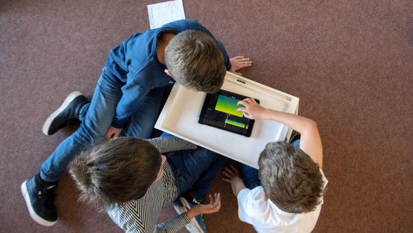 Digitales Lernen an einer Schule in Baden-Würrtemberg