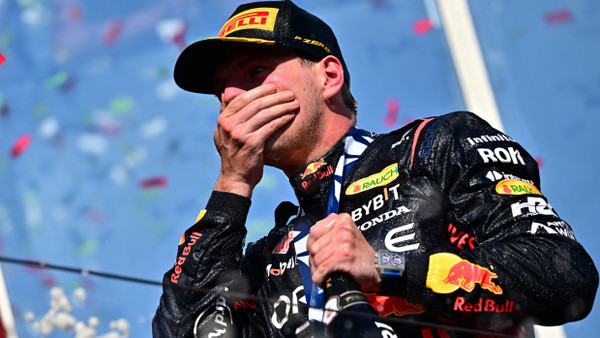Wieder einmal nicht aufzuhalten: Formel-1-Fahrer Max Verstappen in Ungarn