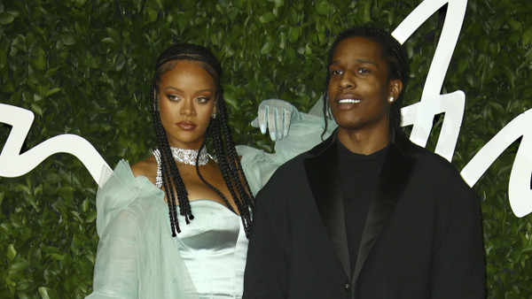 Rihanna und ASAP Rocky in London, 2019.