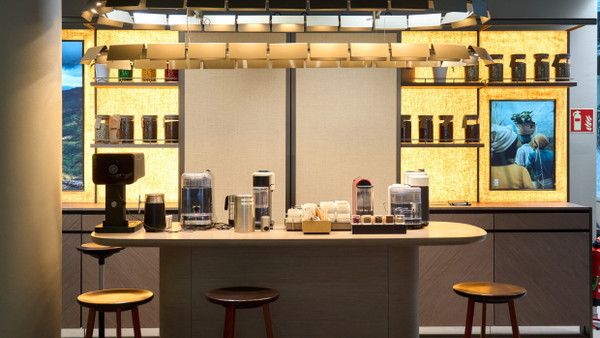 Service statt Selbstbedienung: Die neue Nespresso-Boutique in Frankfurt