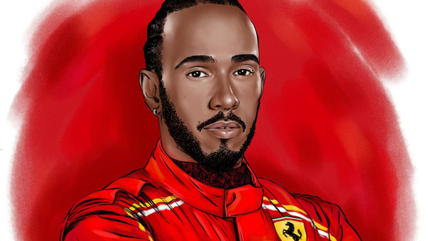 Noch eine Saison, dann fährt Lewis Hamilton für Ferrari in der Formel 1.