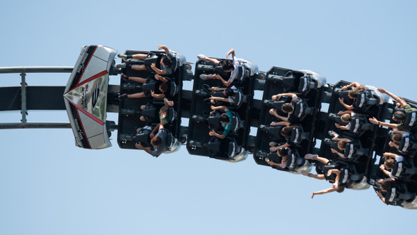 Auf und ab in der Erlebnisgesellschaft, hier im Europapark