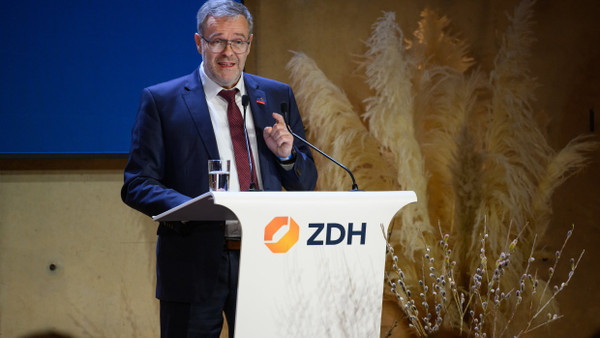 Jörg Dittrich, neuer Präsident des Zentralverbands des Deutschen Handwerks (ZDH) im Januar in Berlin