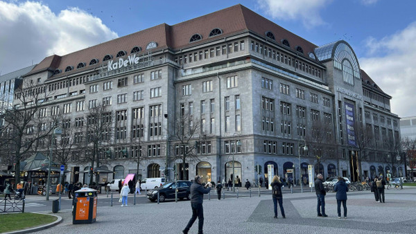 Das Luxuskaufhaus KaDeWe in Berlin