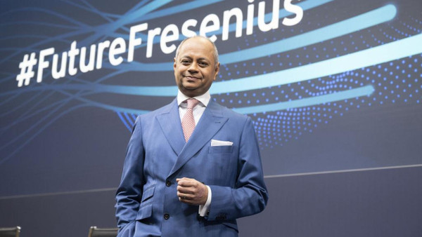 Optimistischer Blick in die Zukunft: Fresenius-Vorstandschef Michael Sen