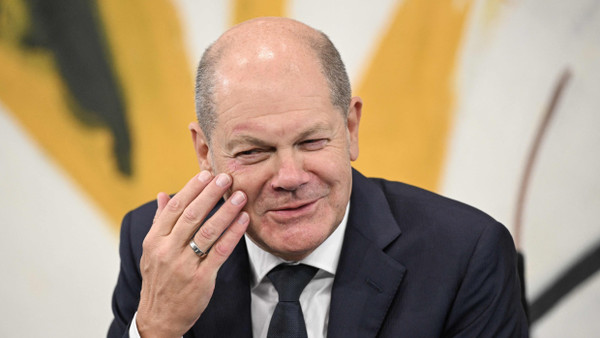 Olaf Scholz am 12. September 2023 in Berlin